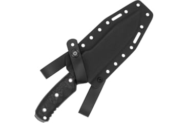 Image of CobraTec Recondo G10 Fixed Blade Knife, Black/Stonewash Handle, 1410882