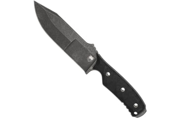 Image of CobraTec Recondo G10 Fixed Blade Knife, Black/Stonewash Handle, 1410882