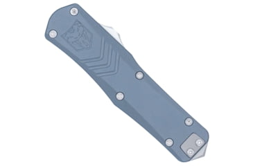 Image of CobraTec Knives Small FS-X Gen-3 Double Action OTF Knife, 2.75in Blade, Grey Handle, SGRYFS-XGEN3DNS