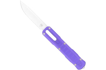 Image of Cobratec Small Raptor Otf Purple 2.5 in Drop Point, CTSRPTPURDNS