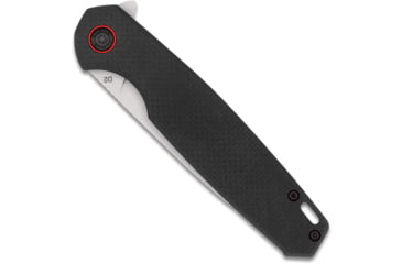 Image of CobraTec Knives Talon Folder Folding Knife, 3.18 in, D2 Steel, Tanto, G-10, Black Handle, CTTLNBLK, 1410175