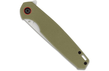 Image of CobraTec Knives Talon Folder Folding Knife, 3.18 in, D2 Steel, Tanto, G-10, OD Green Handle, CTTLNODG, 1410176