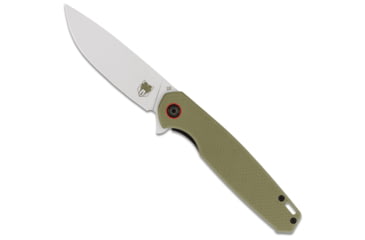 Image of CobraTec Knives Talon Folder Folding Knife, 3.18 in, D2 Steel, Tanto, G-10, OD Green Handle, CTTLNODG, 1410176