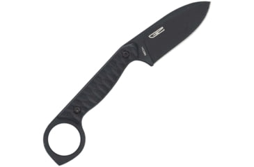 Image of CobraTec Wolfteeth EDC Folding Knife, 2.75in,14C28N Steel, Drop Point Blade, G10 Scales Handle, CTWLTBLK