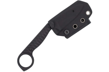 Image of CobraTec Wolfteeth EDC Folding Knife, 2.75in,14C28N Steel, Drop Point Blade, G10 Scales Handle, CTWLTBLK