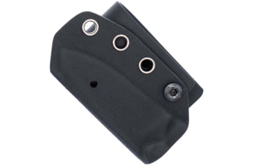 Image of CobraTec Wolfteeth EDC Folding Knife, 2.75in,14C28N Steel, Drop Point Blade, G10 Scales Handle, CTWLTBLK