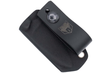 Image of CobraTec Wolfteeth EDC Folding Knife, 2.75in,14C28N Steel, Drop Point Blade, G10 Scales Handle, CTWLTBLK