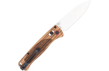 Image of CobraTec Zebrawood Bar Lock Assisted Opening Folding Knife, Tanto Blade, Zebrawood Silver, 1410189