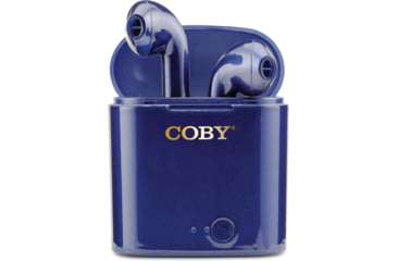 Image of Coby 512 True Wireless Earbuds, Blue, COBY-CETW512BLU