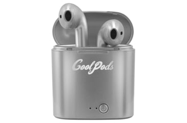 Image of Coby 512 True Wireless Earbuds, Silver, COOL-CETW512SL
