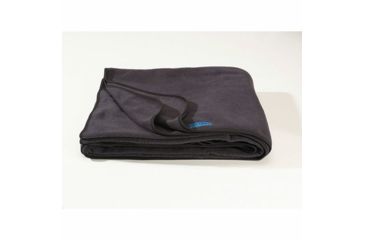 Image of Cocoon Fleece Blanket, Charcoal, Charcoal, CCN-08045