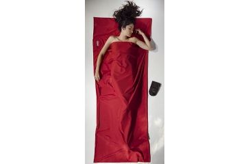 Image of Cocoon TravelSheet - Microfiber-Cranberry