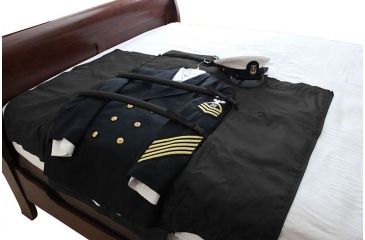 Image of Mercury Tactical Garment Duffle Bag, Black, 25inx12inx11in, MRC9955-BK