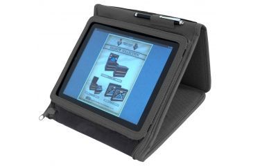 Image of Mercury Tactical Ipadfolio, Black, 10 1/2in.x8 3/4in.x1 1/2in. 9926-BK