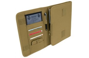Image of Mercury Tactical Ipadfolio, Coyote, 10 1/2in.x8 3/4in.x1 1/2in. 9926-CY