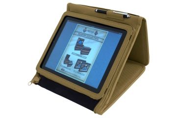 Image of Mercury Tactical Ipadfolio, Coyote, 10 1/2in.x8 3/4in.x1 1/2in. 9926-CY