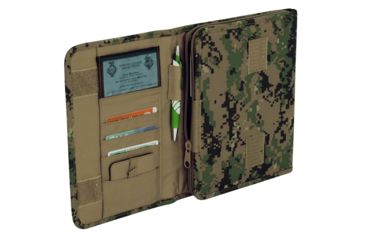 Image of Mercury Tactical Ipadfolio, Marpat Woodland Digital Camouflage, 10 1/2in.x8 3/4in.x1 1/2in. 9926-DGC