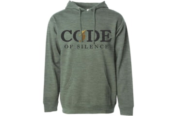 Image of Code of Silence Dialed-In Lyfestyle Hoodie - Mens, Lowden, Large, 123005005