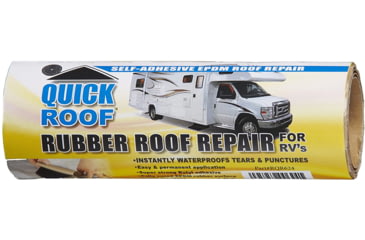 Image of Cofair Products Quick Roof Rubber Roof Repair Tape - 6in x 24in, Patch Kit, RQR624