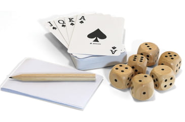 Image of Coghlans Fireside Gaming Kit, Includes, Deck of cards, 2172