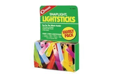 Image of Coghlans Lightstick Family Pack Contains Eight 4-Inch Lightsticks 9848