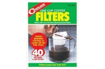 Image of Coghlans One Cup Coffee Filters Pkg 40 733558