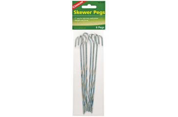 Image of Coghlans Steel Skewer Tent Peg 7'' 6pk 8326