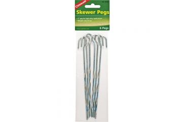 Image of Coghlans Steel Skewer Tent Peg 7'' 6pk 8326
