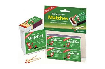 Image of Coghlans Waterproof Matches 10 Boxes 529