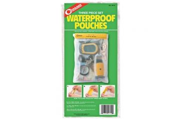 Image of Coghlans Waterproof Pouches 3pk 9710