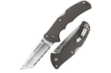 Image of Cold Steel Code 4 tanto Serrated, CS-58TPCTS