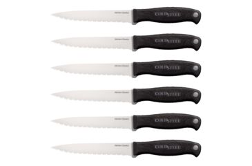 Image of Cold Steel 14in Kitchen Knife Set, Black/Silver, 14in, CS-59KSSET