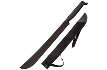 Image of Cold Steel 2 Handed 21in Latin Machete, w/Sheath, Black, 30in, CS-97TM21S