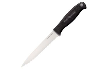 Image of Cold Steel 8.625in Steak Knife, Black/Silver, 8.63in, CS-59KSSZ