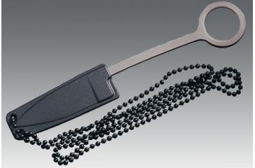 Image of Cold Steel Bird &amp; Trout Fixed Blade Knife, Steel Handle, Plain, Concealex Sheath, CS-20BTJZ