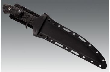 Image of Cold Steel Boar Hunter Fixed Blade Knife, Kraton Handle, Plain, Cordura Sheath, CS-39LSP