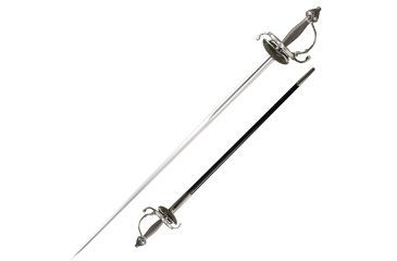 Image of Cold Steel Cavalier Rapier, Black/Silver, 44 1/4in, CS-88FCR