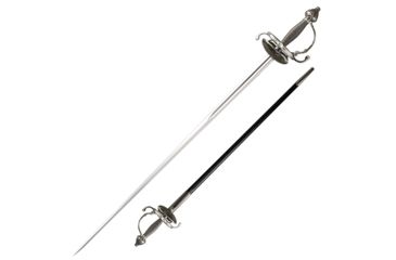 Image of Cold Steel Cavalier Rapier, Black/Silver, 44 1/4in, CS-88FCR