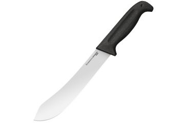 Image of Cold Steel Commercial Series Butcher Knife, Black/Silver, 13 1/4in, CS-20VBKZ