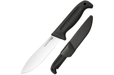 Image of Cold Steel Commercial Series Western Hunter Knife, w/Sheath, Black/Silver, 11 1/4in, CS-20VSHSZ