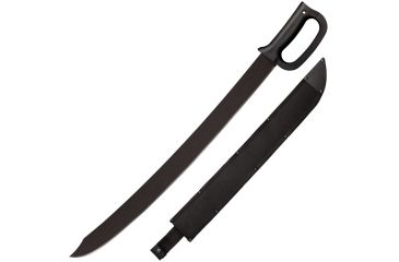 Image of Cold Steel Cutlass Machete with sheath, Black, 29 5/8in, CS-97DRMZ