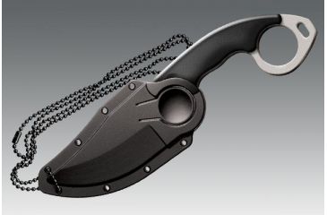 Image of Cold Steel Double Agent II Fixed Blade Knife, Grivory Handle, Serrated, CS-39FNS