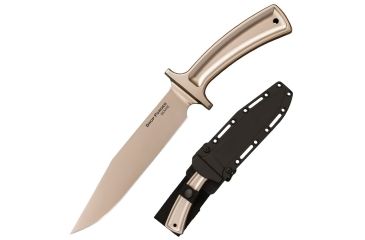 Image of Cold Steel Drop Forged Bowie Knife, Black, 11 1/4in, CS-36MD