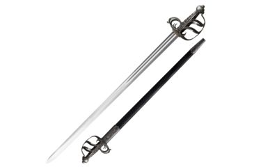 Image of Cold Steel English Back Sword, Black/Silver, 38 1/2in, CS-88SEB