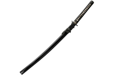 Image of Cold Steel Gold Lion Katana Sword, 41.25in Overall, 30in Damascus Steel High Polish Blade, Black Rayskin Handle, CHLT00009