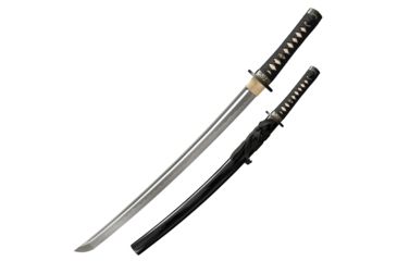 Image of Cold Steel Gold Lion Wakishashi, Black/Green/Gold, 28 1/4in, CS-88ABW