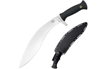 Image of Cold Steel Gurkha Kukri Plus Knife, 12in, 4034SS, Kukri Blade, Long Kray-Ex Black Handle, 39LMC4