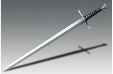 Image of Cold Steel Hand-And-A-Half Sword, Leather/Wood Scabbard, CS-88HNH