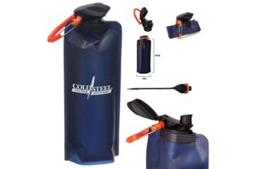 Image of Cold Steel Hydration Bottle - Collapsible, Blue, CS-BOT1A