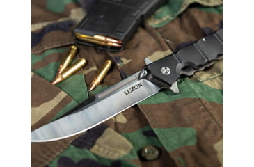 Image of Cold Steel Large Luzon 13.5in Folding Knife, Black/Silver, CS-20NQX